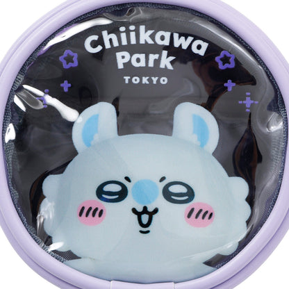 ちいかわ ちいかわパーク カラビナ付きポーチ スペシャルフォト モモンガ パープル