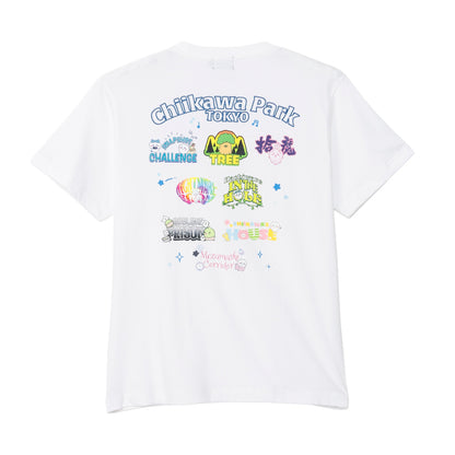 ちいかわ ちいかわパーク Tシャツ テーマデザイン ホワイト