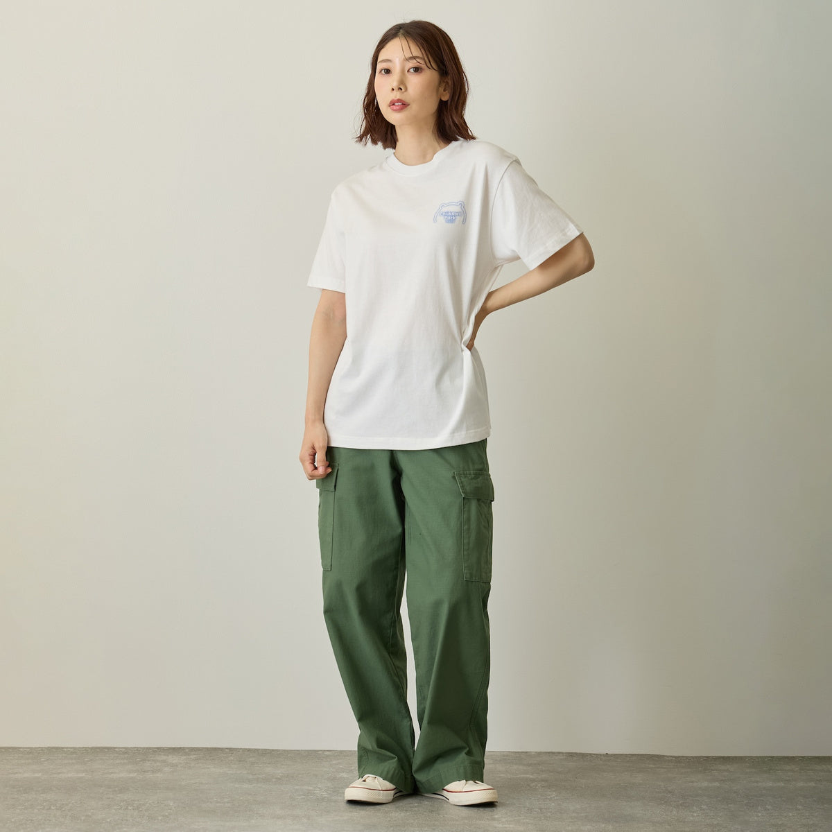 ちいかわ ちいかわパーク Tシャツ テーマデザイン ホワイト