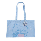 Chiikawa Tote Bag w/Charm For You (Trio) Saxe Blue