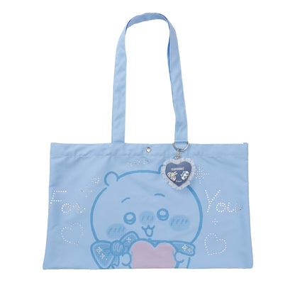 Chiikawa Tote Bag w/Charm For You (Trio) Saxe Blue