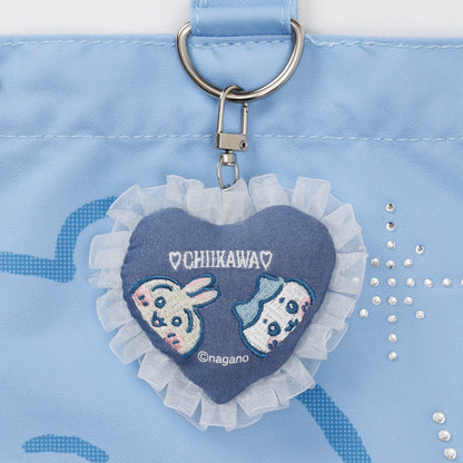 Chiikawa Tote Bag w/Charm For You (Trio) Saxe Blue