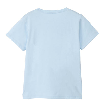 ちいかわ まじかるちいかわ Tシャツ モモンガ＆古本屋（キラキラプリント）サックス