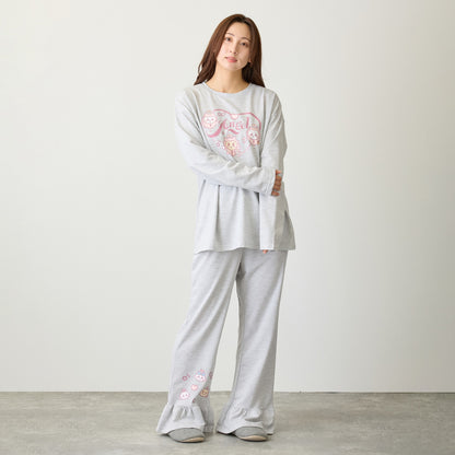 ちいかわ てんし♡あくま ルームウェアセットアップ ANGEL モクグレー