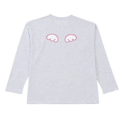ちいかわ てんし♡あくま ルームウェアセットアップ ANGEL モクグレー