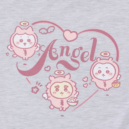 ちいかわ てんし♡あくま ルームウェアセットアップ ANGEL モクグレー