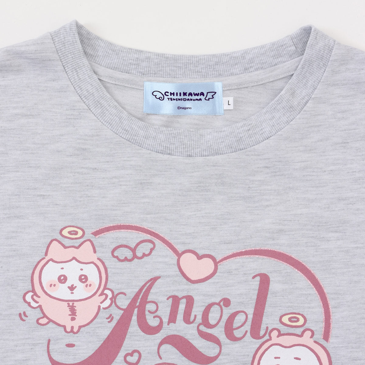 ちいかわ てんし♡あくま ルームウェアセットアップ ANGEL モクグレー