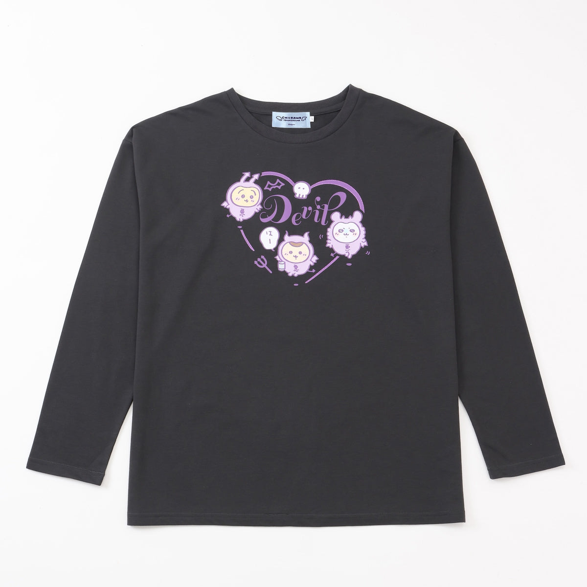 ちいかわ てんし♡あくま ルームウェアセットアップ DEVIL スミクロ