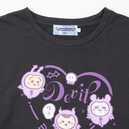ちいかわ てんし♡あくま ルームウェアセットアップ DEVIL スミクロ