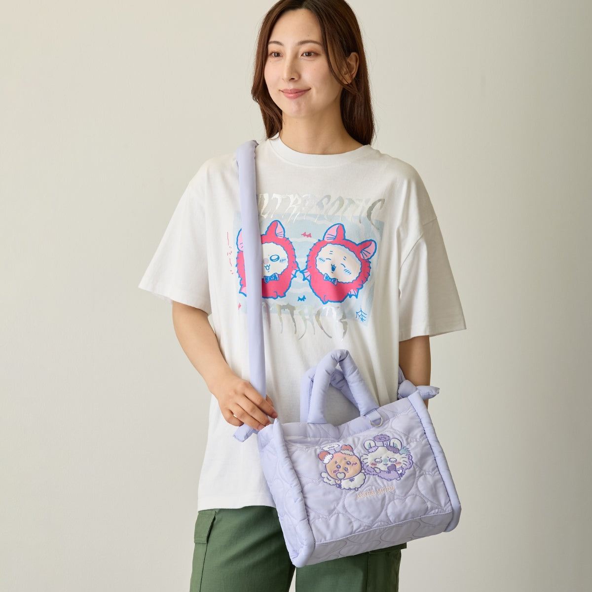 치이카와 퍼피 숄더백 엔젤 모드 퍼플