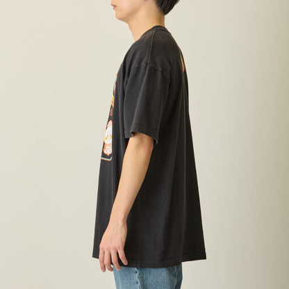 Chiikawa Puff Print T-shirt OPERATION:OMURICE Black
