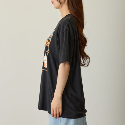 Chiikawa Puff Print T-shirt OPERATION:OMURICE Black