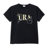 Chiikawa Rhinestone T-shirt DECO (Usagi) Black