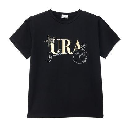 Chiikawa Rhinestone T-shirt DECO (Usagi) Black