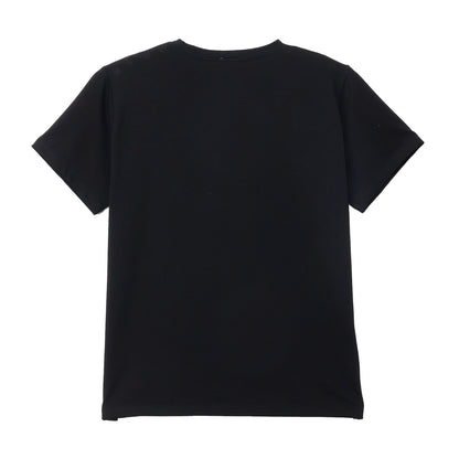 Chiikawa Rhinestone T-shirt DECO (Usagi) Black