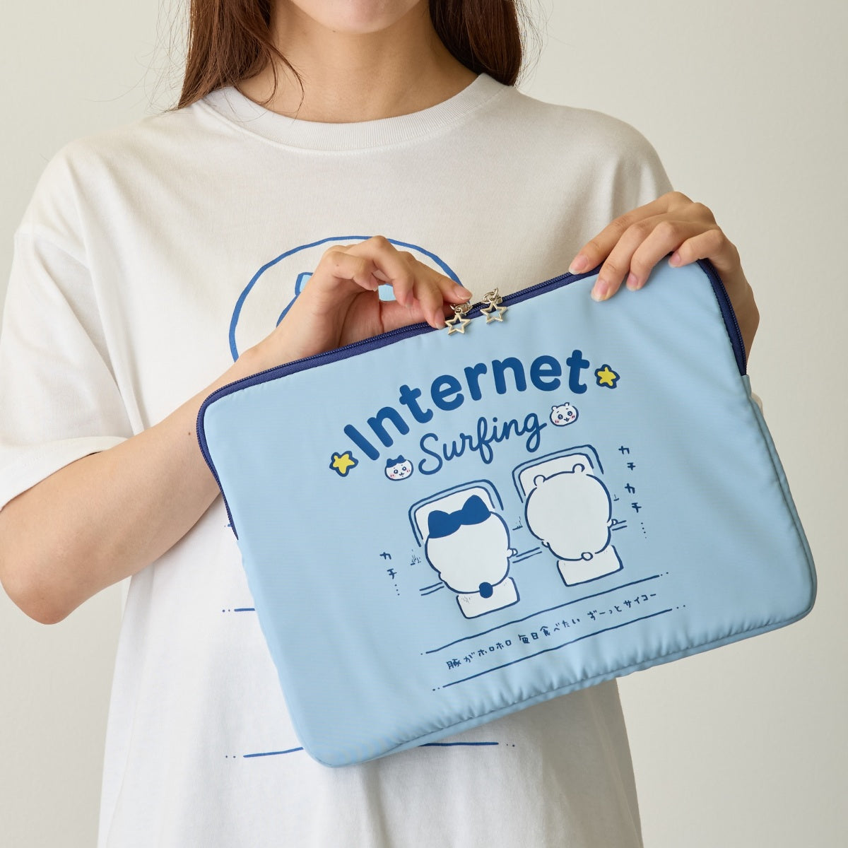 치이카와 멀티 케이스 파스타 라이스케 블루