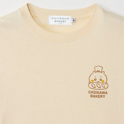 ちいかわ ちいかわベーカリー 長袖Tシャツ パンなみんな ベージュ