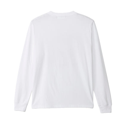 ちいかわ ちいかわベーカリー 長袖Tシャツ メニュー ホワイト