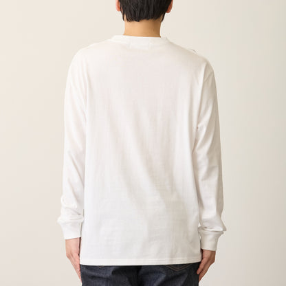 ちいかわ ちいかわベーカリー 長袖Tシャツ メニュー ホワイト