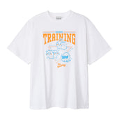 ちいかわ Tシャツ TRAINING（トリオ）ホワイト