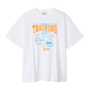ちいかわ Tシャツ TRAINING（トリオ）ホワイト