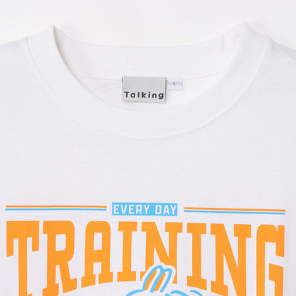 ちいかわ Tシャツ TRAINING（トリオ）ホワイト