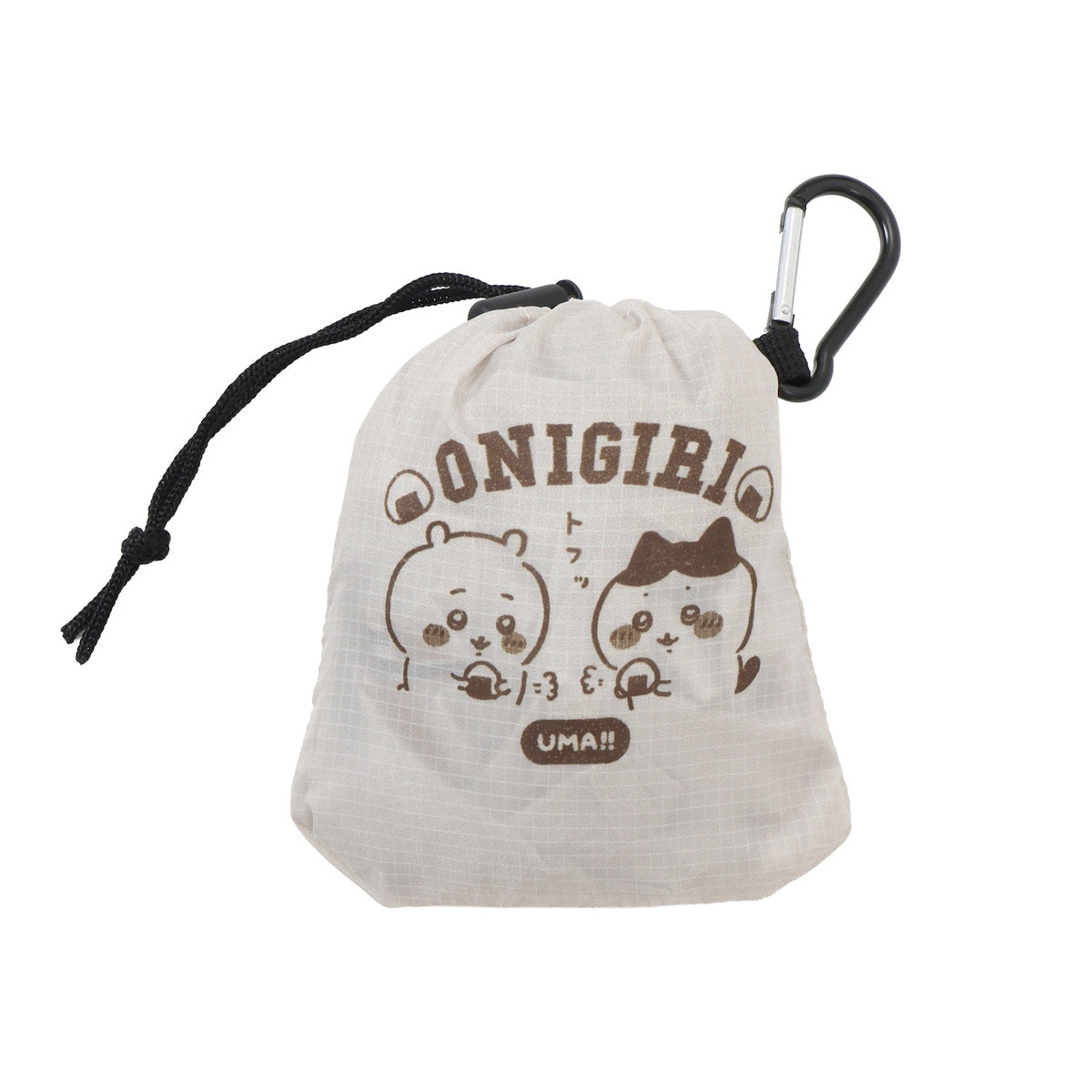 ちいかわ エコバッグ ONIGIRI UMA！！ ベージュ