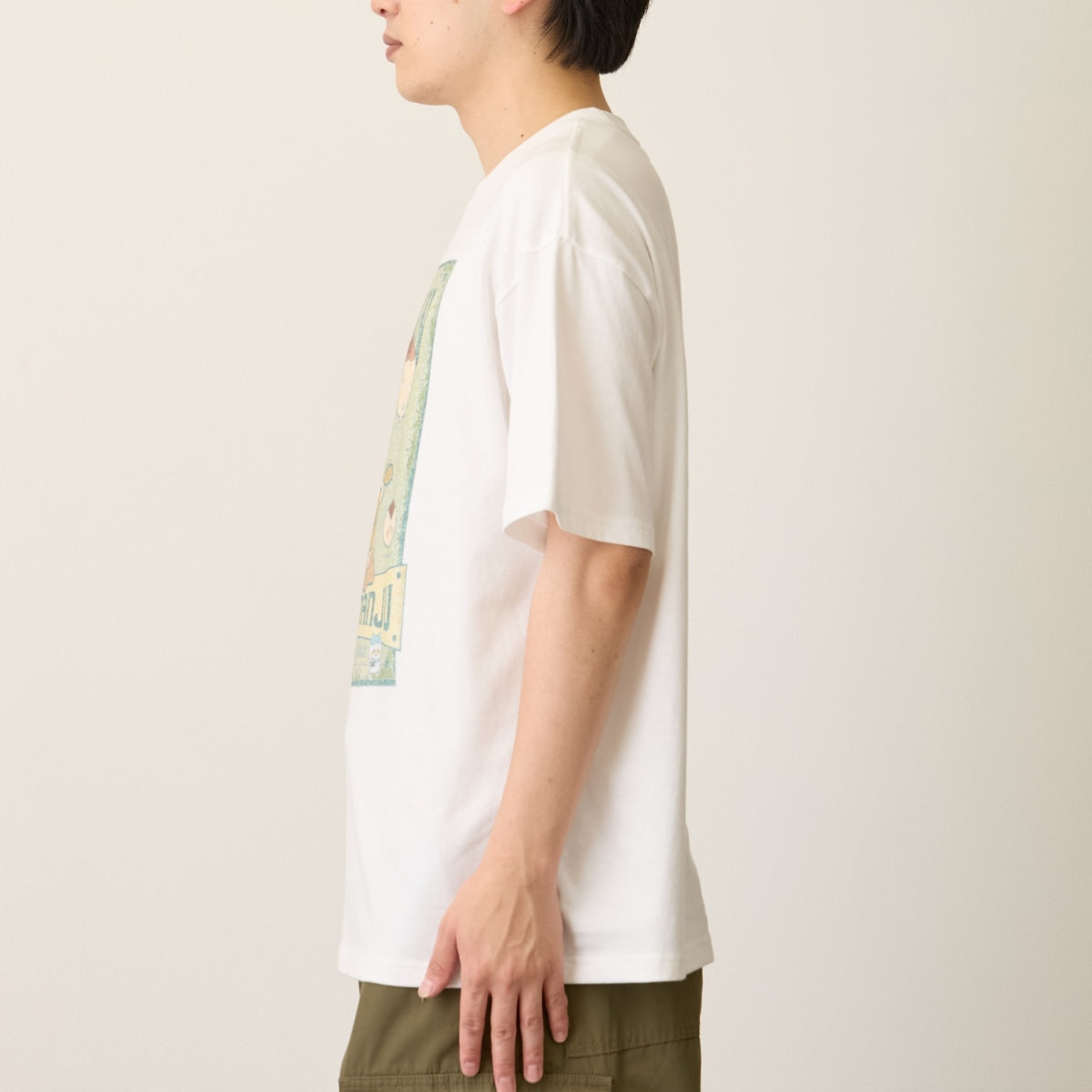 ちいかわ Tシャツ MUSICIAN（くりまんじゅう） ホワイト