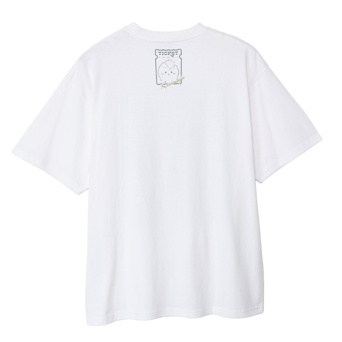 ちいかわ Tシャツ MUSICIAN（くりまんじゅう） ホワイト