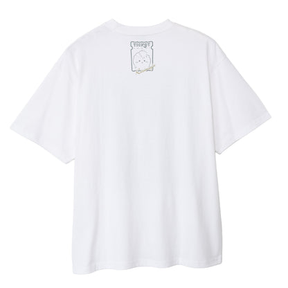 ちいかわ Tシャツ MUSICIAN（くりまんじゅう） ホワイト