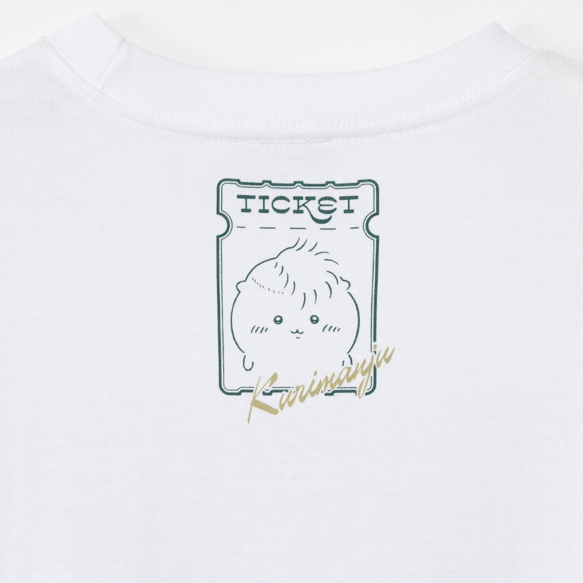 ちいかわ Tシャツ MUSICIAN（くりまんじゅう） ホワイト