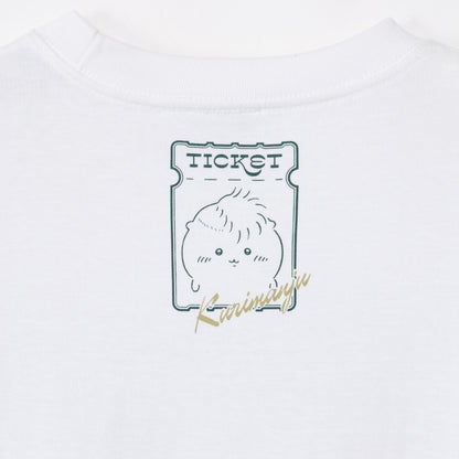 ちいかわ Tシャツ MUSICIAN（くりまんじゅう） ホワイト