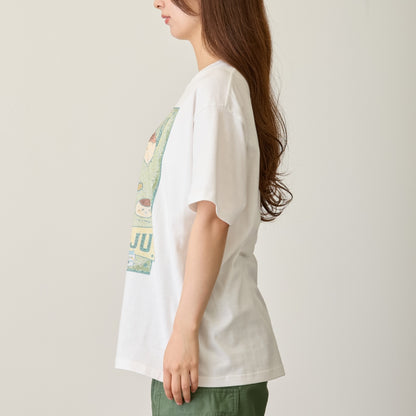 ちいかわ Tシャツ MUSICIAN（くりまんじゅう） ホワイト