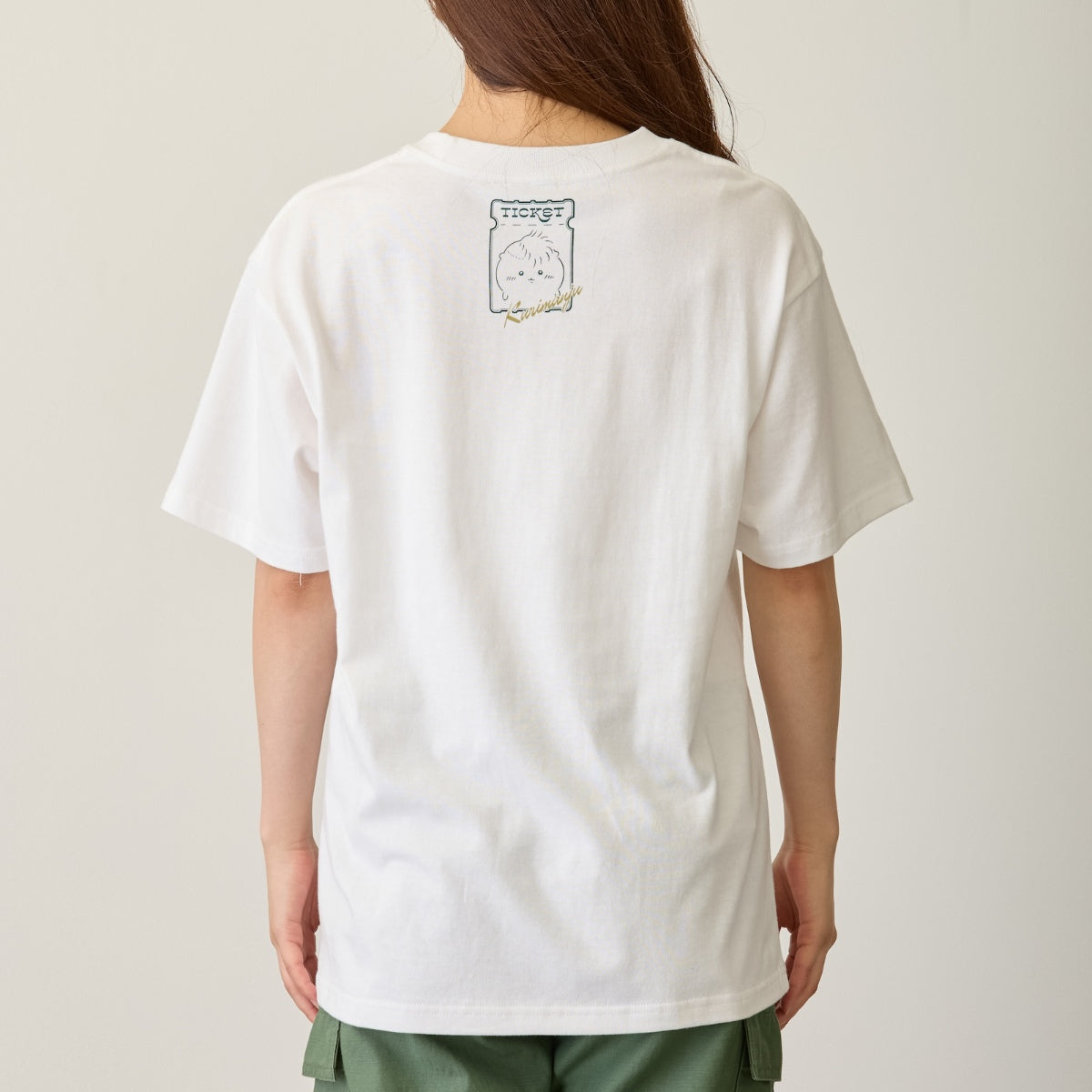 ちいかわ Tシャツ MUSICIAN（くりまんじゅう） ホワイト