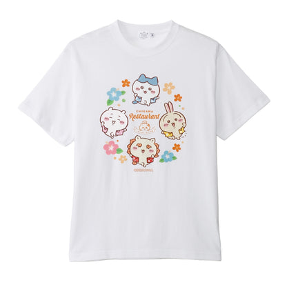 ちいかわ ちいかわレストランOKINAWA Tシャツ ホワイト