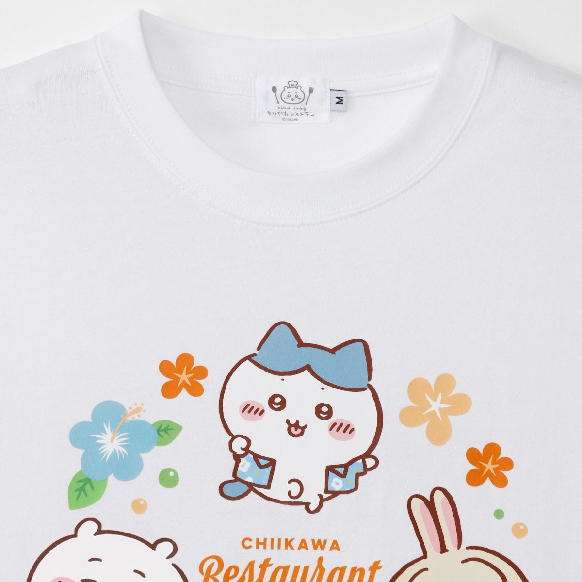 ちいかわ ちいかわレストランOKINAWA Tシャツ ホワイト