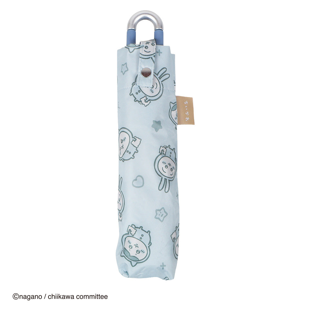 ちいかわ アニメ『ちいかわ』 カラビナ晴雨兼用折傘 50cm（パジャマ・ブルー）