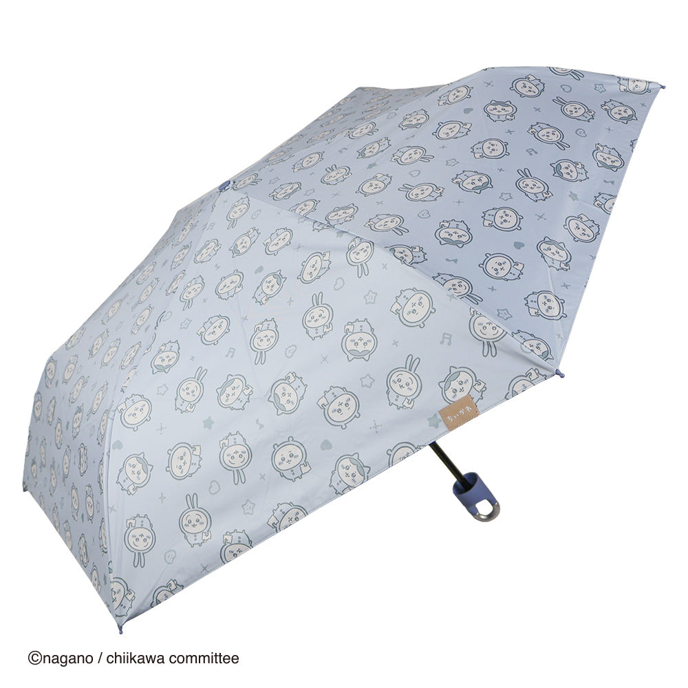 ちいかわ アニメ『ちいかわ』 カラビナ晴雨兼用折傘 50cm（パジャマ・ブルー）