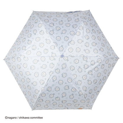 ちいかわ アニメ『ちいかわ』 カラビナ晴雨兼用折傘 50cm（パジャマ・ブルー）