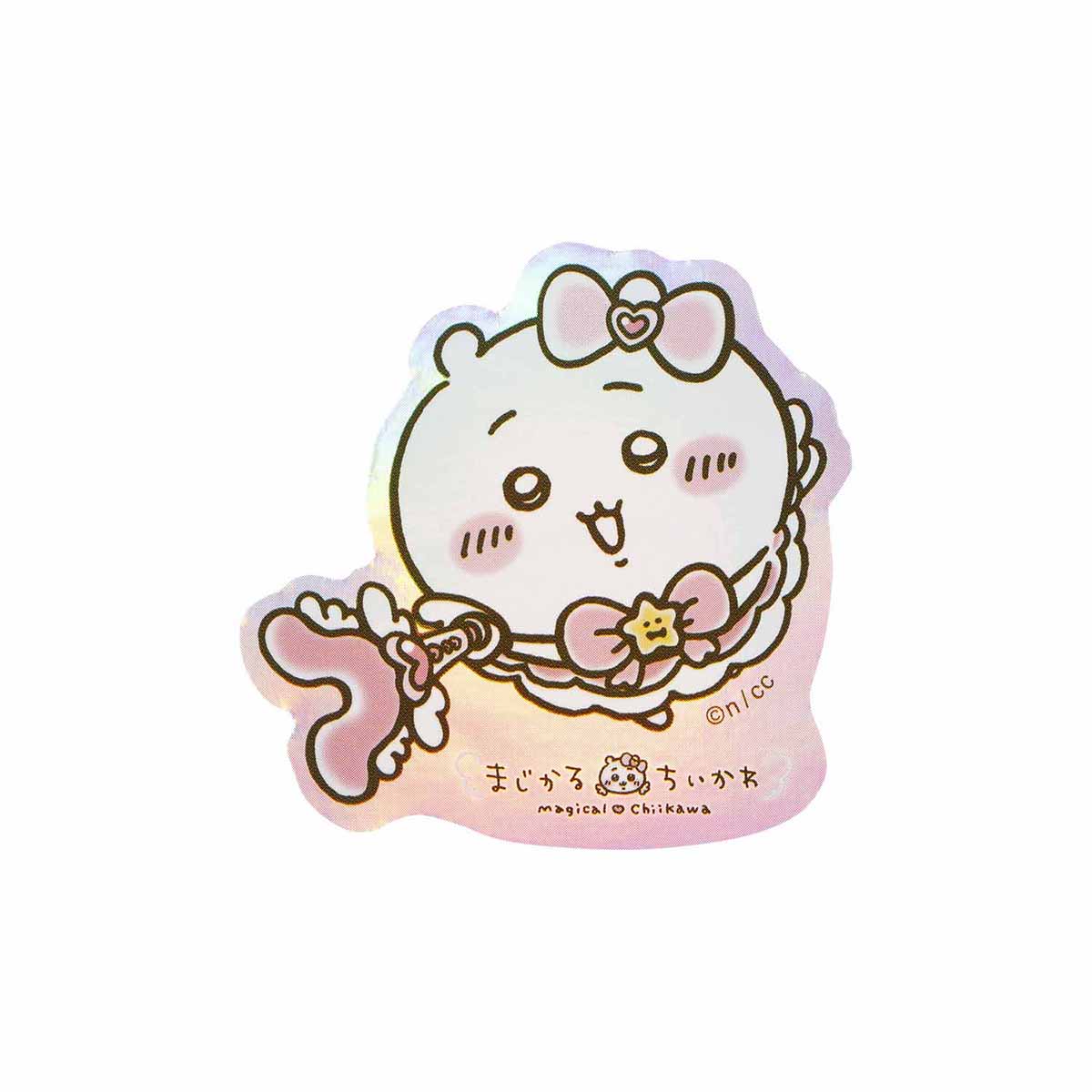 吉伊卡哇 魔法吉伊卡哇 可贴于手机的尺寸镭射贴纸（吉伊卡哇）