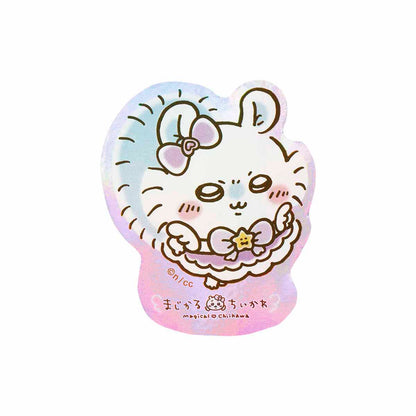 Magical Chiikawa Smartphone-Sized Hologram Sticker (Momonga)