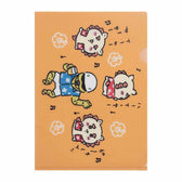 ちいかわ シーサーのおみやげやさん 手触りのいいクリアファイル(ア・・・ぅん・・・)