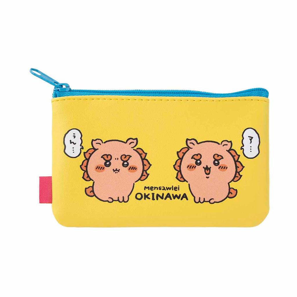 Chiikawa Shisa's Souvenir Shop One-Sided Mesh 2-Piece Set Pouch (Shisa & Friends)