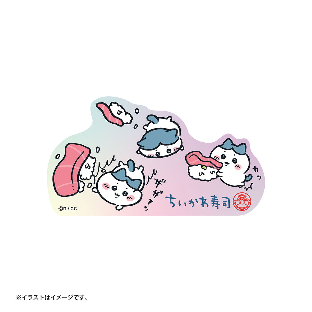 Chikakawachi Ikawa Sushi Trading Hologram Sticker (11 types in total)