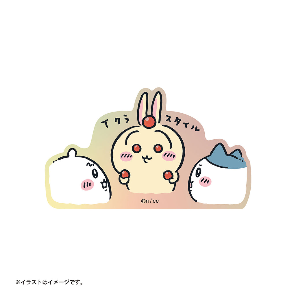 Chikakawachi Ikawa Sushi Trading Hologram Sticker (11 types in total)