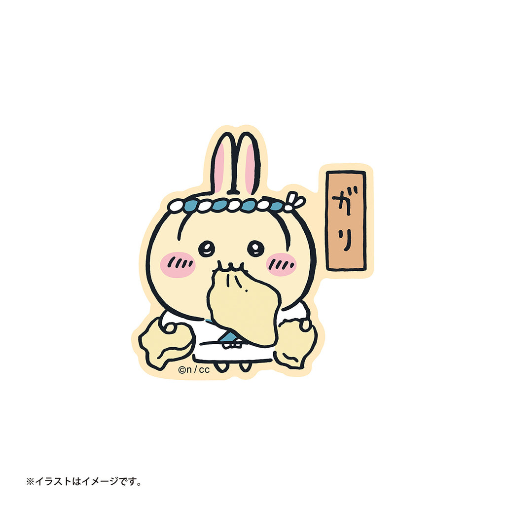 Chiikawa ChiikawaA size sticker that can be pasted on a sushi smartphone (Usagi Gully)