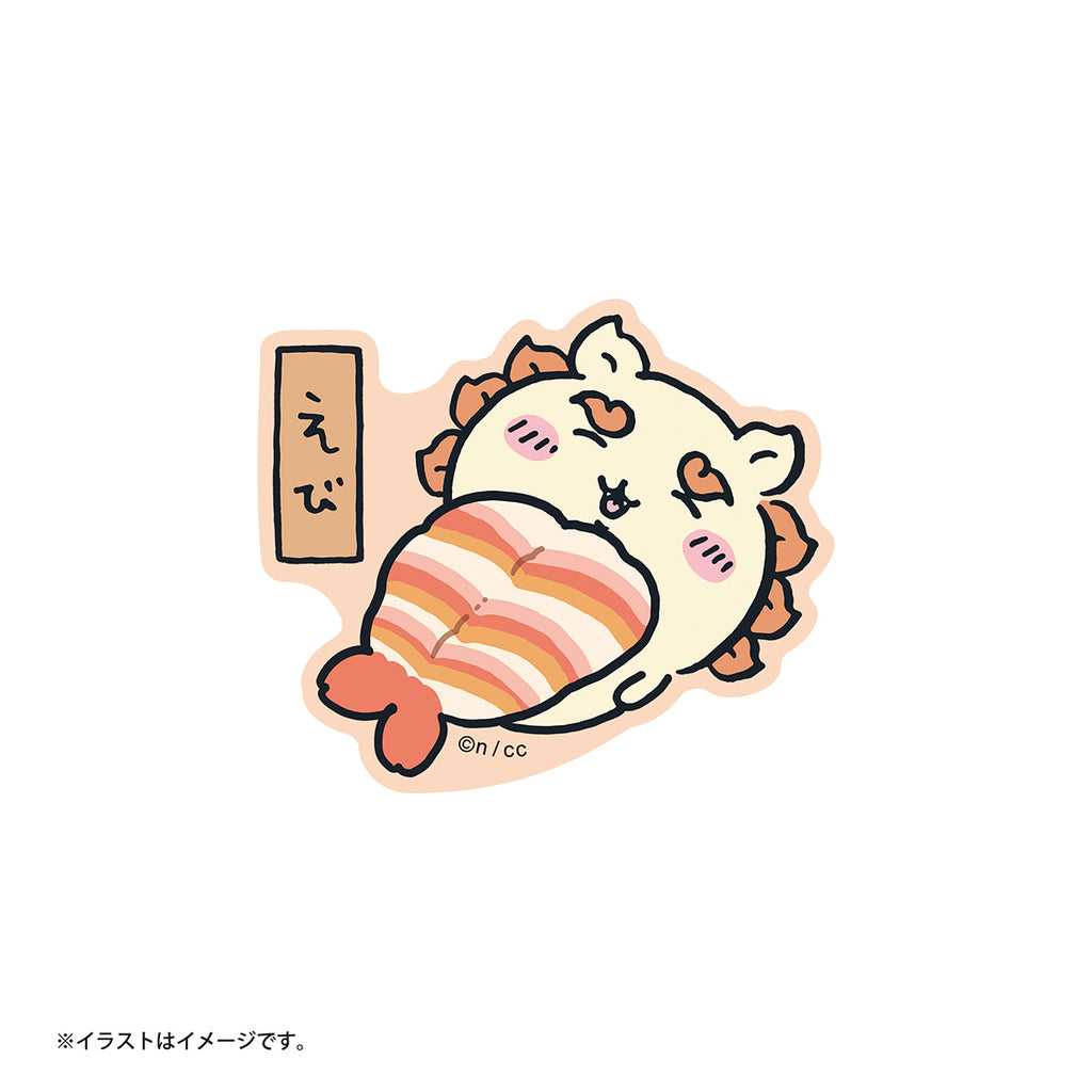 Chikakawachi Ikawa Sushi Sushi Sticker (Shisa Shrimp)