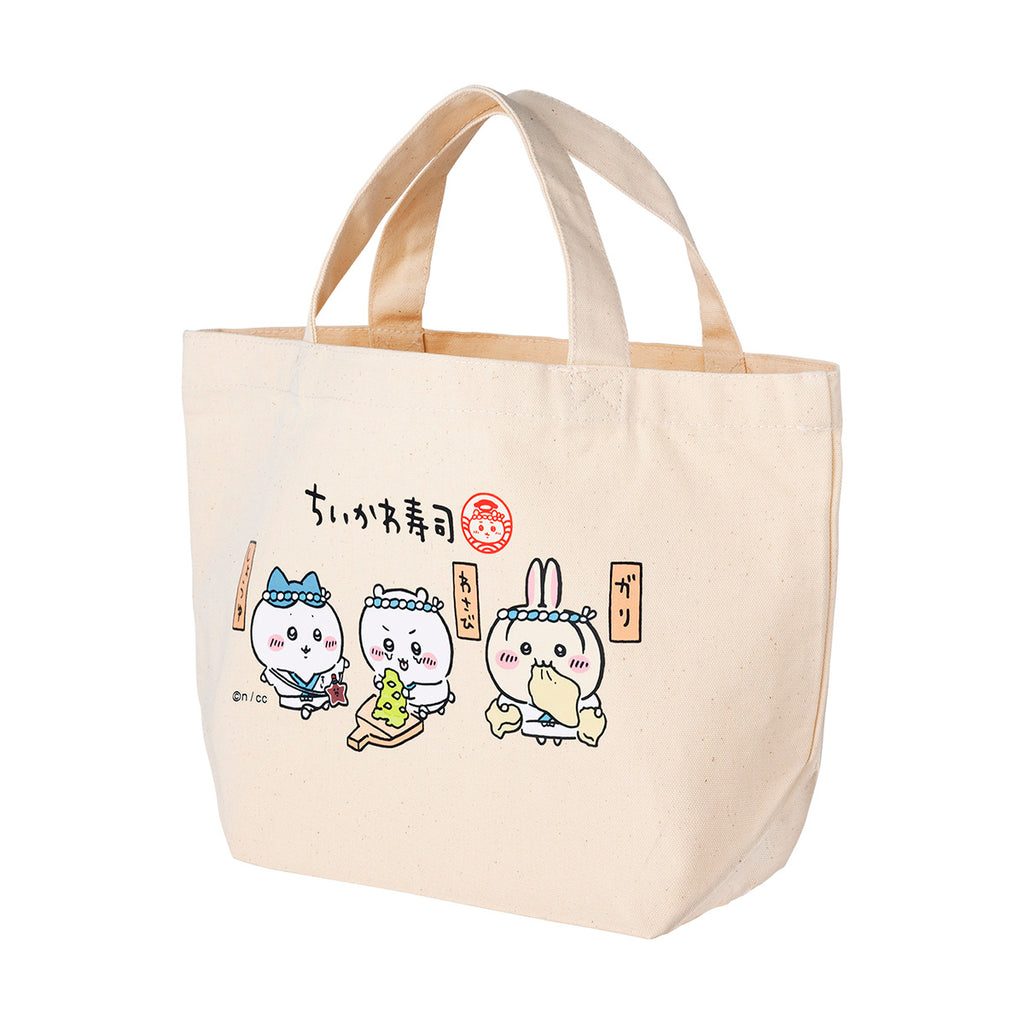 Chikakawachi Ikawa Sushi Lunch Size Tote Bag (Sushi Shop