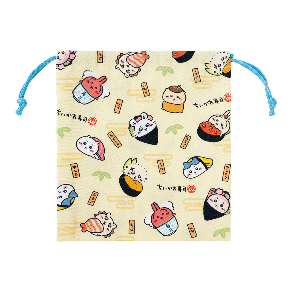 Chiikawa Chiikawa Sushi Perfect Size Drawstring Bag (Sushi Everyone)