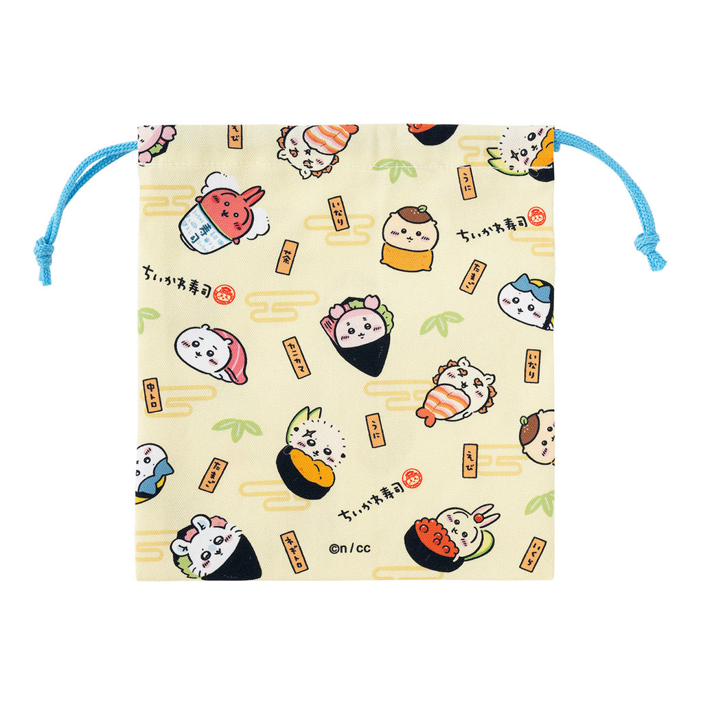 Chiikawa Chiikawa Sushi Perfect Size Drawstring Bag (Sushi Everyone)